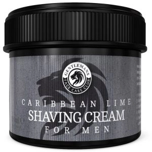 GFCC Lime Shaving Cream - Gentlemans Face Care Club Front View