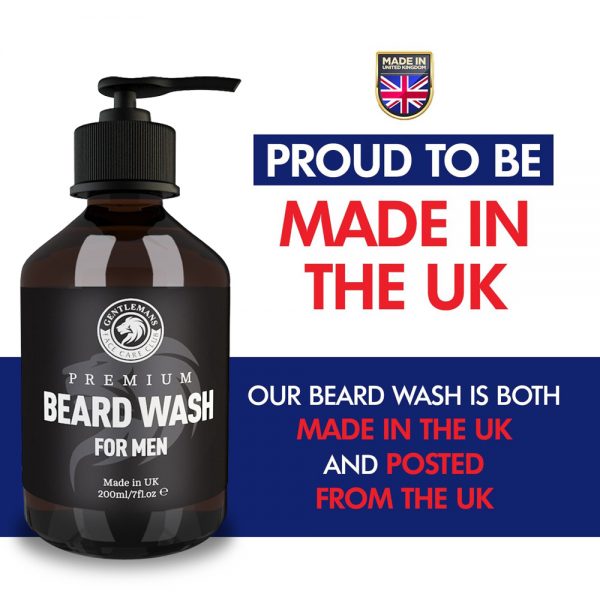 GFCC Beard Shampoo Made In UK - Gentlemans Face Care Club