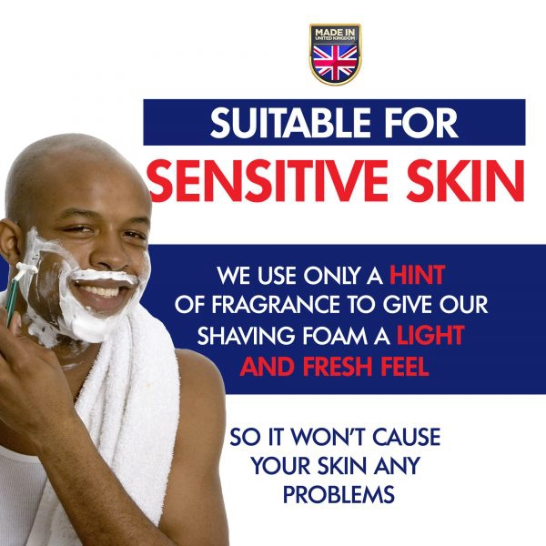 Gentlemans Face Care Club - Shaving Cream For Men With Sensitive Skin