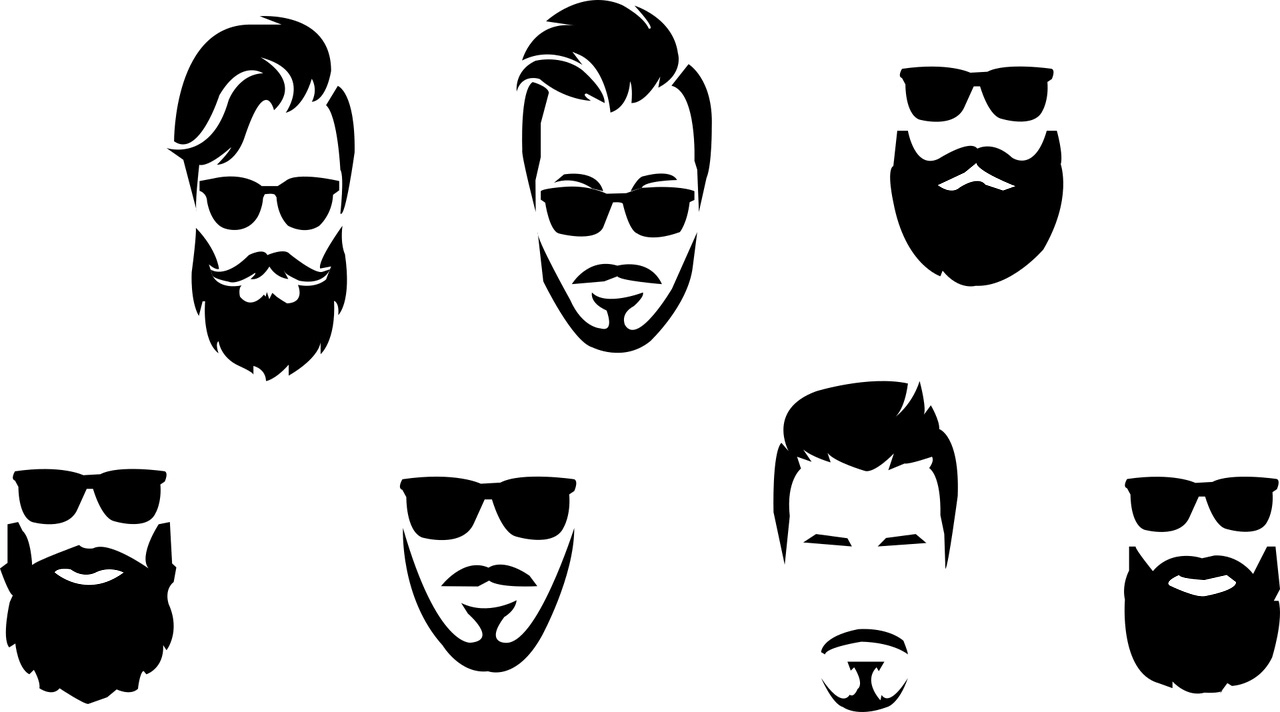 Collection of popular beard styles